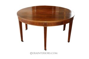 neoclassical english round dining table