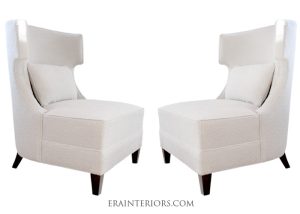 Skyler high back lounge chairs by ERA Interiors